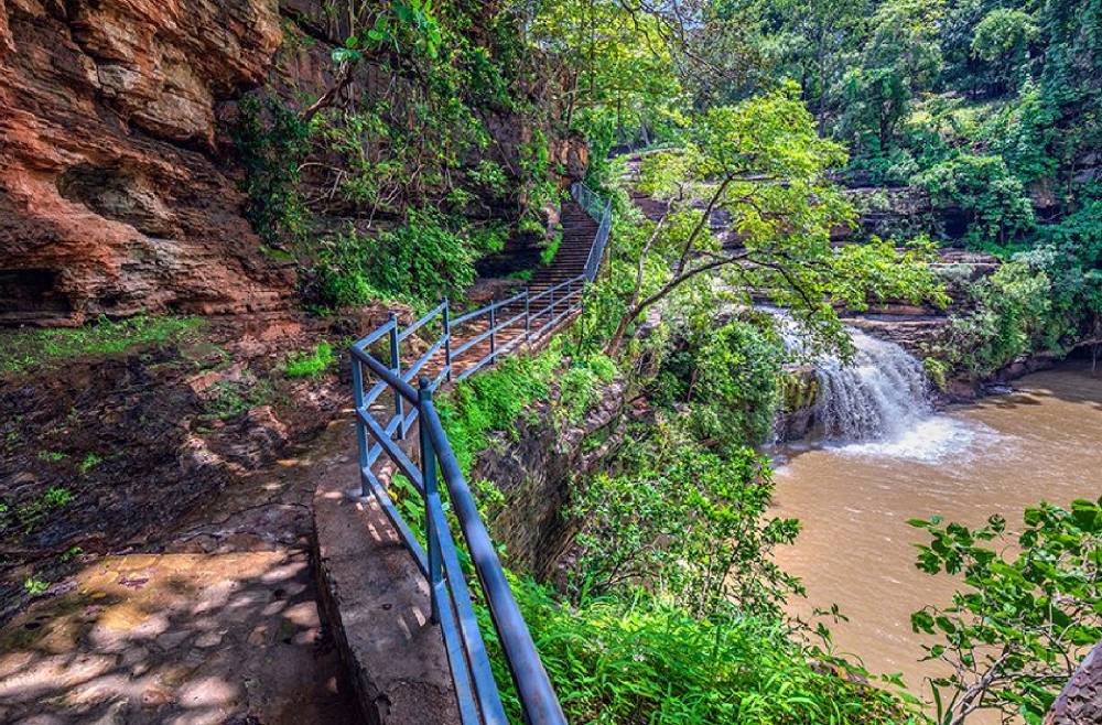 Pandav Falls near Panna
